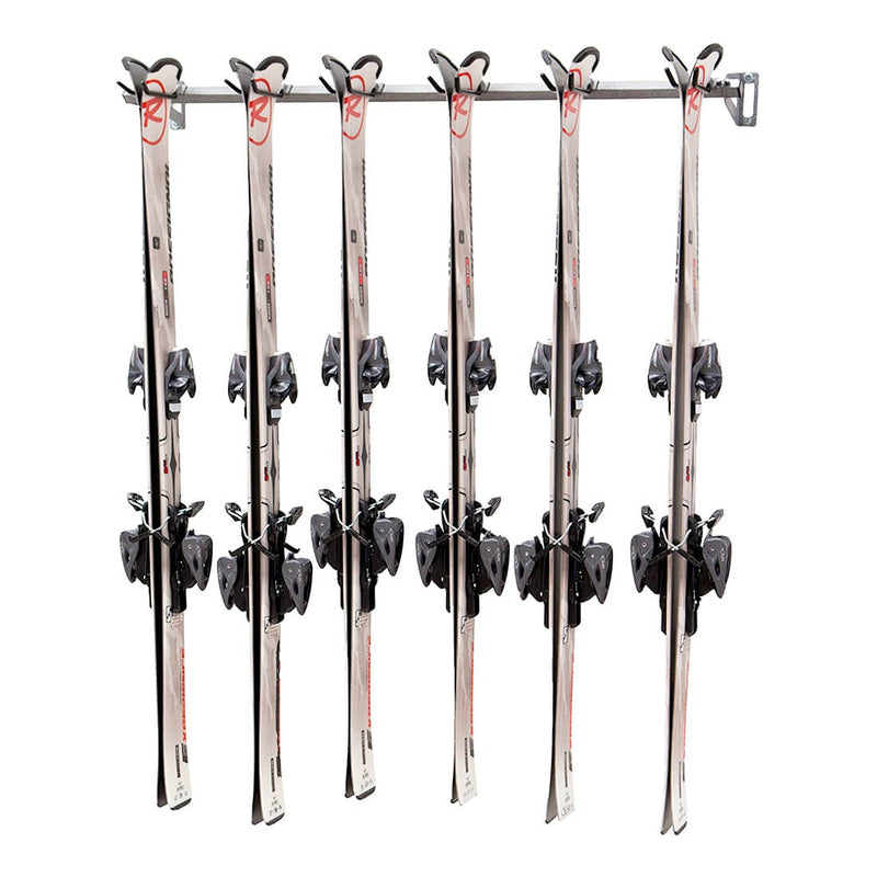 Monkey Bars 6-Pair Ski Storage Rack