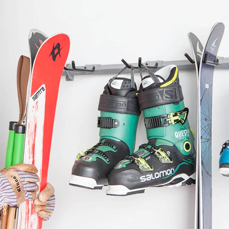 Monkey Bars 6-Pair Ski Storage Rack