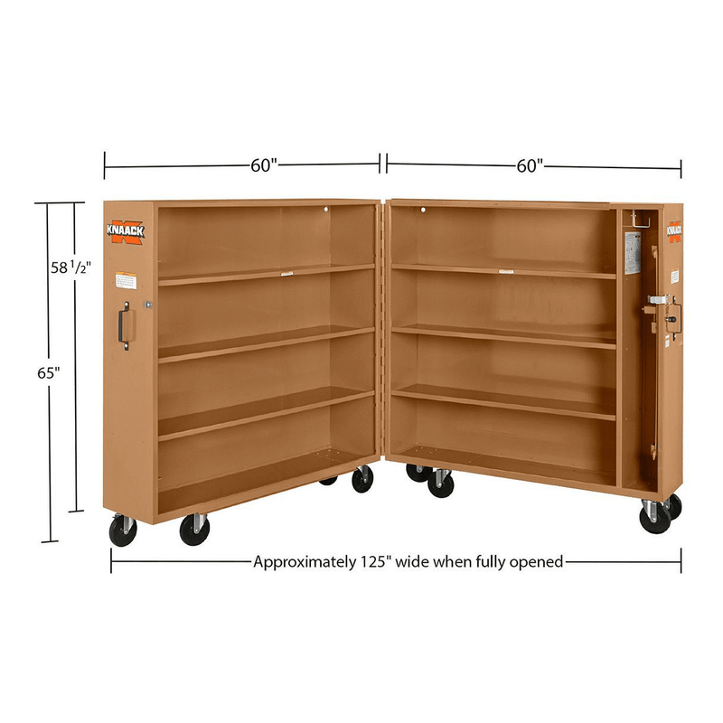 Knaack 60.9 Cu-Ft. Heavy Duty Rolling Tool Storage Cabinet