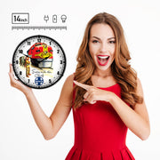 Collectable Sign and Clock Wall Clock