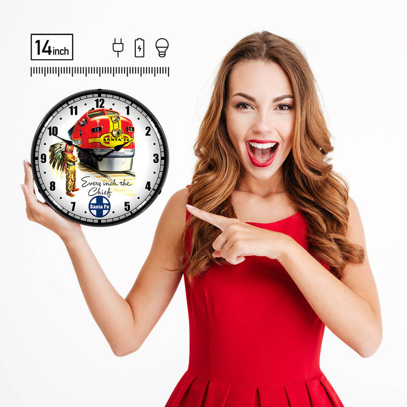 Collectable Sign and Clock Wall Clock