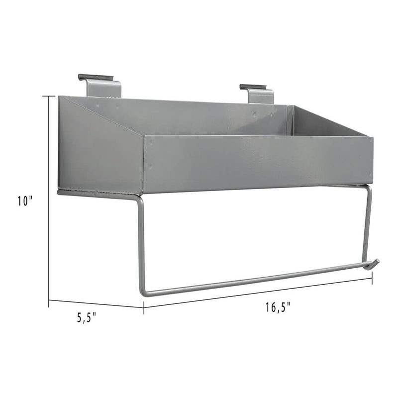 Proslat Shelf and Paper Towel Holder | 10029 | Garage Giant