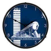 Collectable Sign and Clock 20th Century Limited Backlit Wall Clock