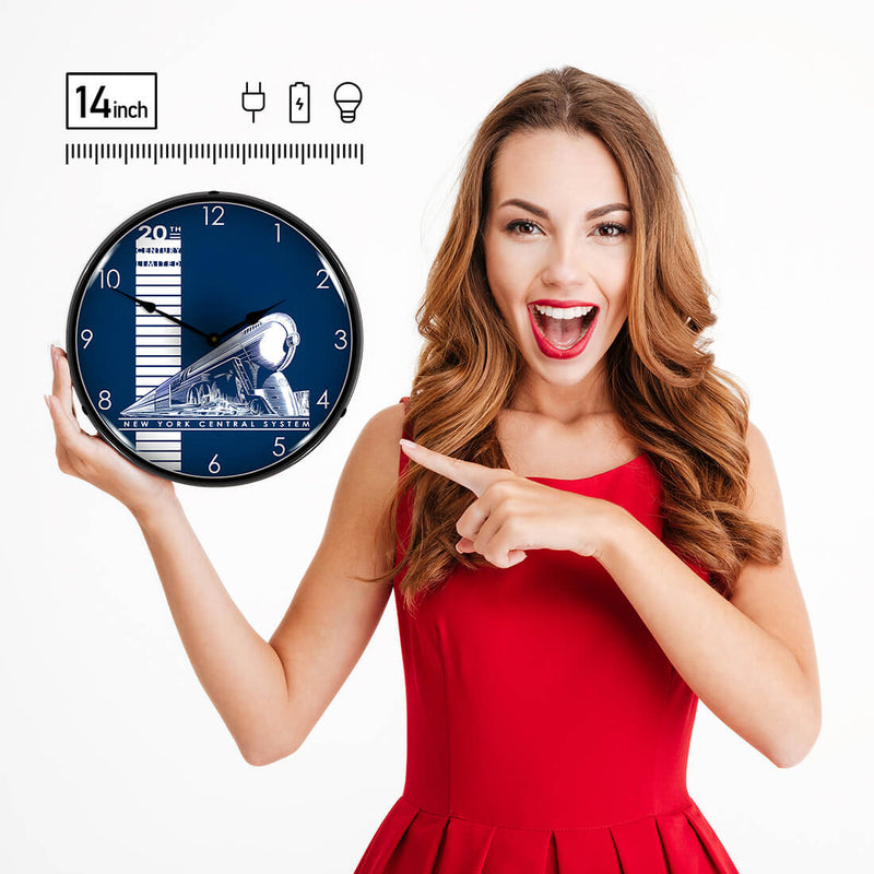 Collectable Sign and Clock Wall Clock