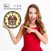 Collectable Sign and Clock Wall Clock