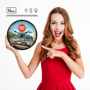 Collectable Sign and Clock Wall Clock