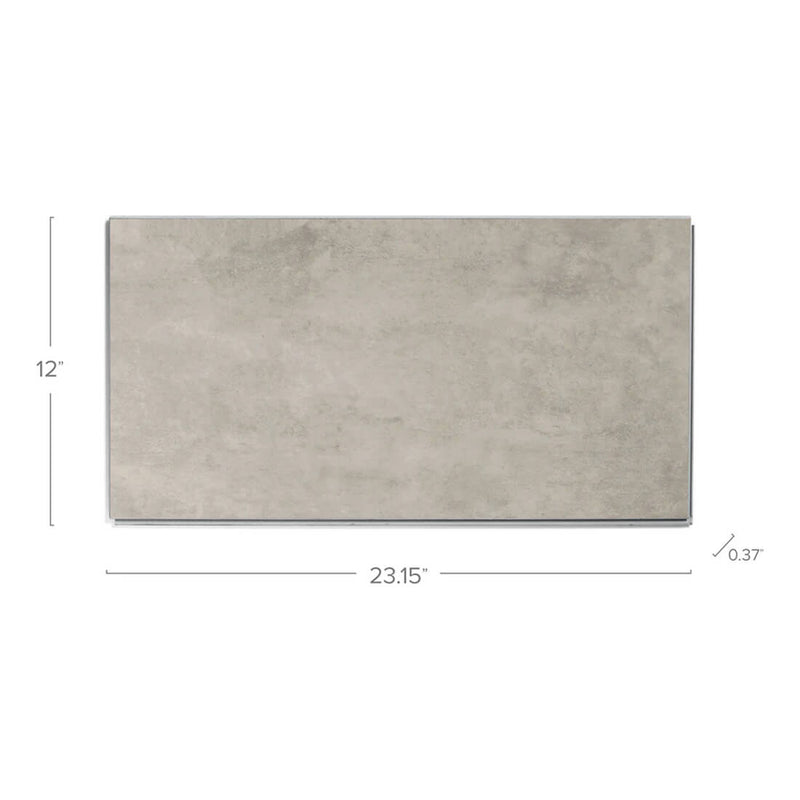 NewAge Products Titanium Stone Composite 9.5mm Luxury Vinyl Tile Flooring (400 sq. ft. Bundle)