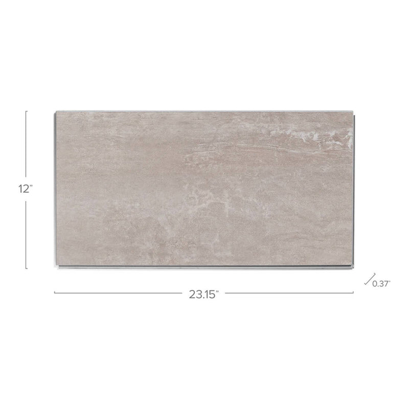 NewAge Products Sandstone Stone Composite 9.5mm Luxury Vinyl Tile Flooring (7 Pack)