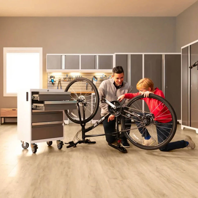 NewAge Products White Oak Stone Composite 9.5mm Luxury Vinyl Plank Flooring (400 sq. ft. Bundle)