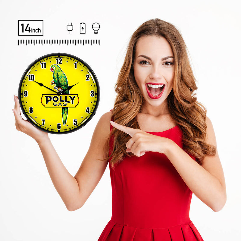 Collectable Sign and Clock Wall Clock