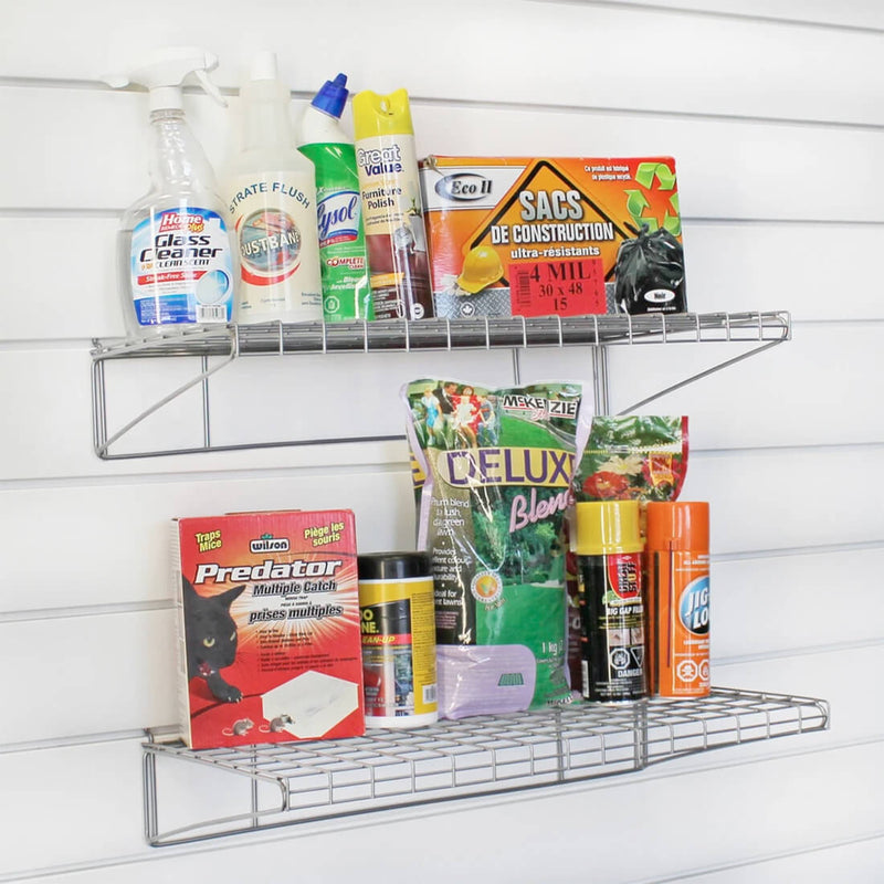 Proslat 24-Inch Metal Shelf (2-Pack) | 13018 | Garage Giant