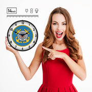 Collectable Sign and Clock Wall Clock