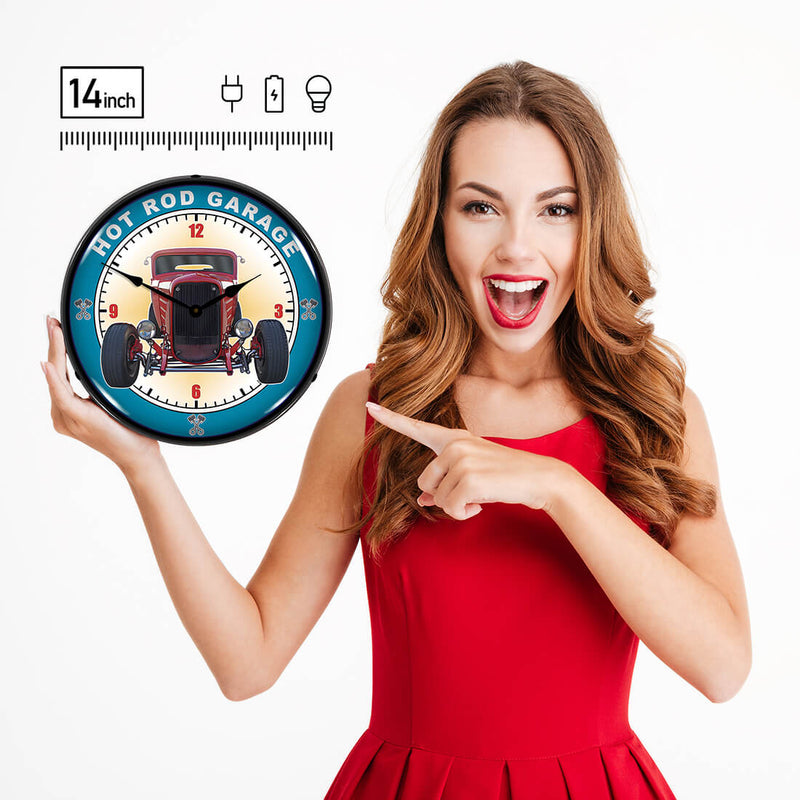 Collectable Sign and Clock Wall Clock