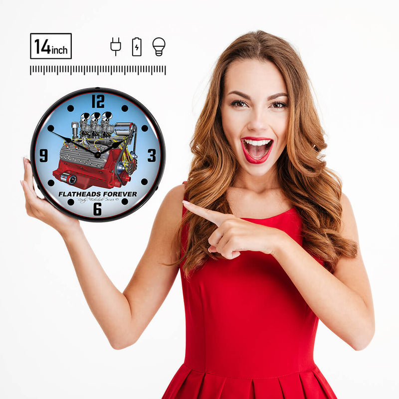 Collectable Sign and Clock Wall Clock