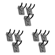 Proslat 4-Inch Double Hook (9-Pack) | 13311K | Garage Giant