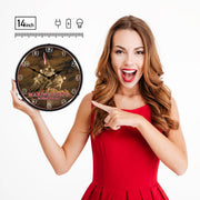 Collectable Sign and Clock Wall Clock