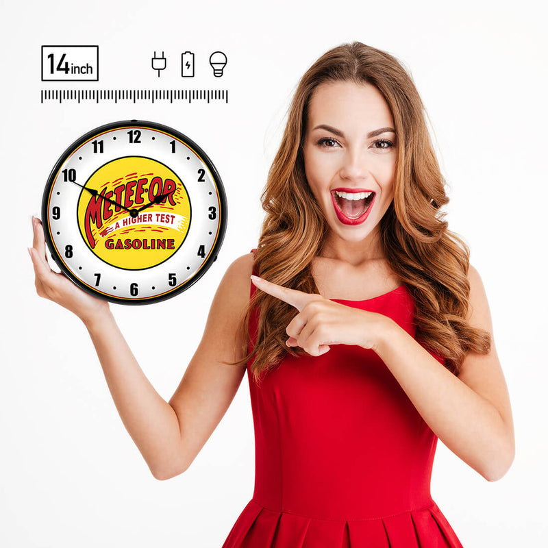 Collectable Sign and Clock Wall Clock
