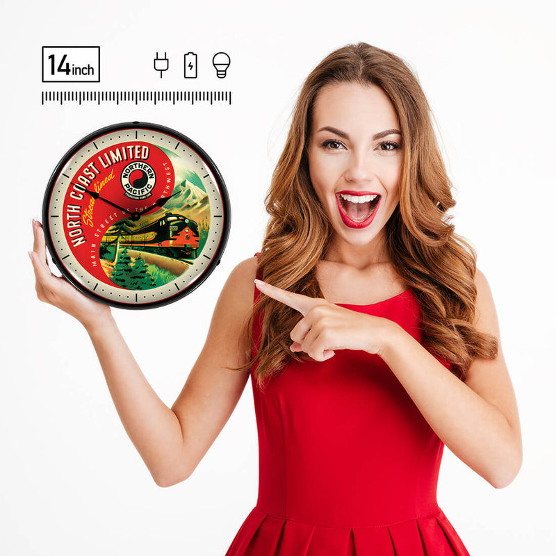 Collectable Sign and Clock Wall Clock