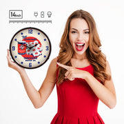 Collectable Sign and Clock Wall Clock