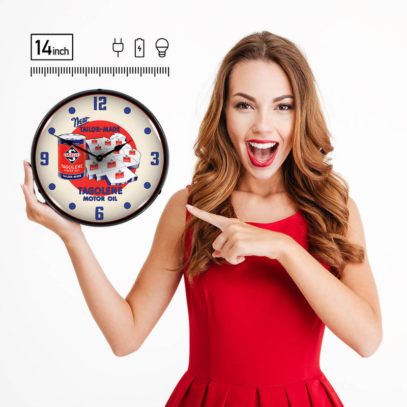 Collectable Sign and Clock Wall Clock