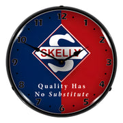 Collectable Sign and Clock Skelly Quality Has No Substitute Backlit Wall Clock