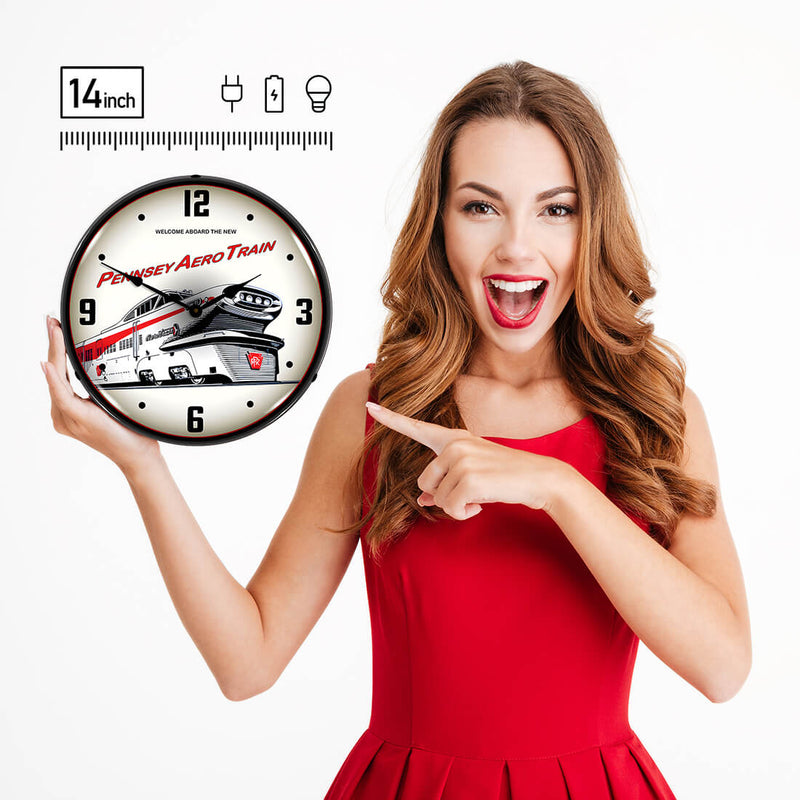 Collectable Sign and Clock Wall Clock