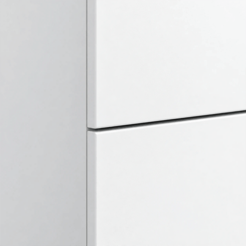 Klovo White 18-Piece Garage Cabinet System with Laminated Worktops