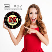 Collectable Sign and Clock Wall Clock