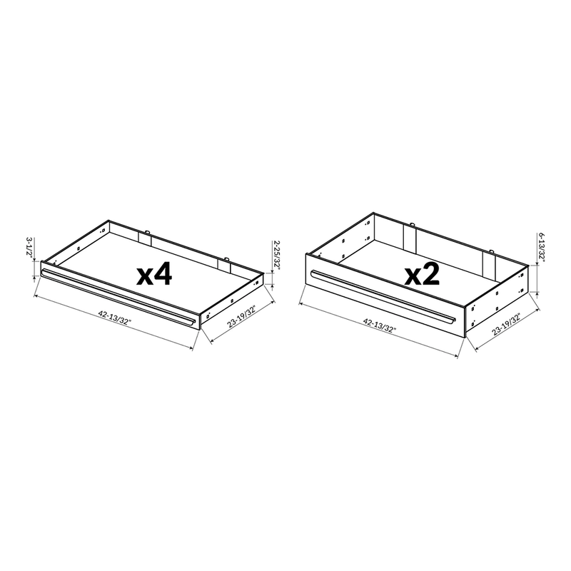 Dragonfire Tools Pro Series 20-Drawer 9-Foot Workbench (Black)