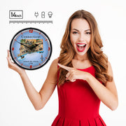 Collectable Sign and Clock Wall Clock