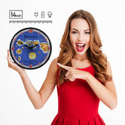 Collectable Sign and Clock Wall Clock