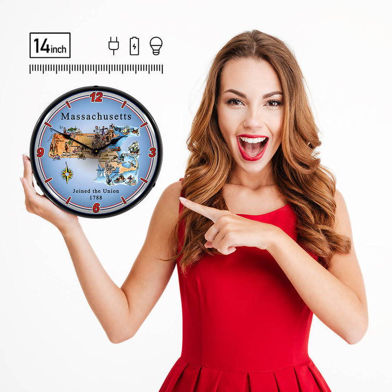 Collectable Sign and Clock Wall Clock