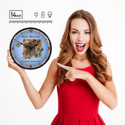 Collectable Sign and Clock Wall Clock