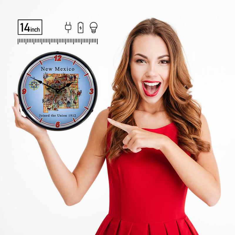 Collectable Sign and Clock Wall Clock