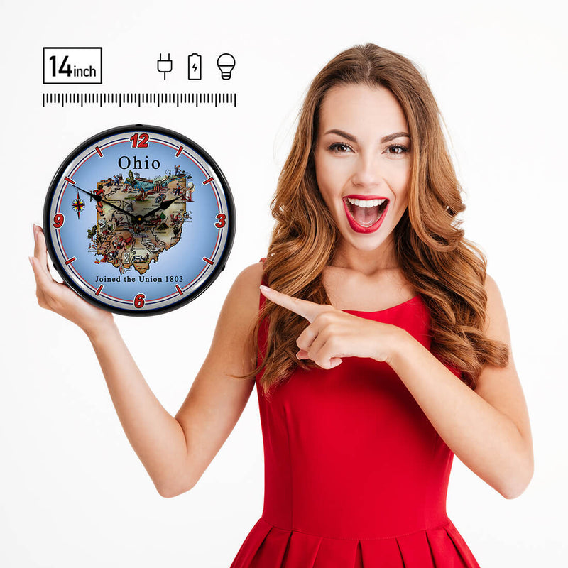 Collectable Sign and Clock Wall Clock