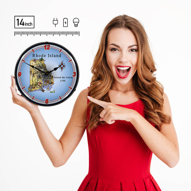Collectable Sign and Clock Wall Clock