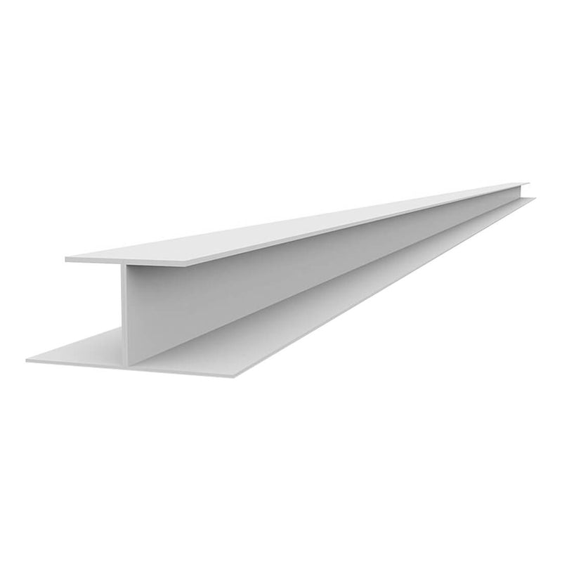 Proslat 48.5" PVC Slatwall H Trim (White) | 20056 | Garage Giant