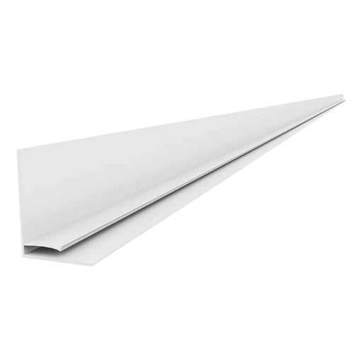 Proslat 48.5" PVC Slatwall L Trim (White) | 20060 | Garage Giant