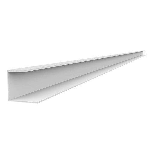 Proslat 48.5" PVC Slatwall J Trim (White) | 20064 | Garage Giant