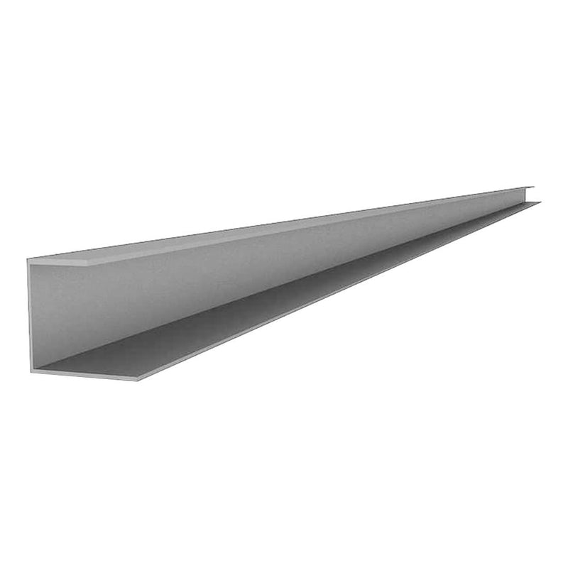 Proslat 48.5" PVC Slatwall J Trim (Light Gray) | 20065 | Garage Giant