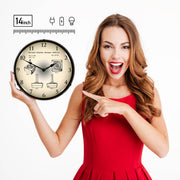Collectable Sign and Clock Wall Clock