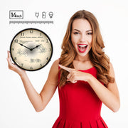 Collectable Sign and Clock Wall Clock
