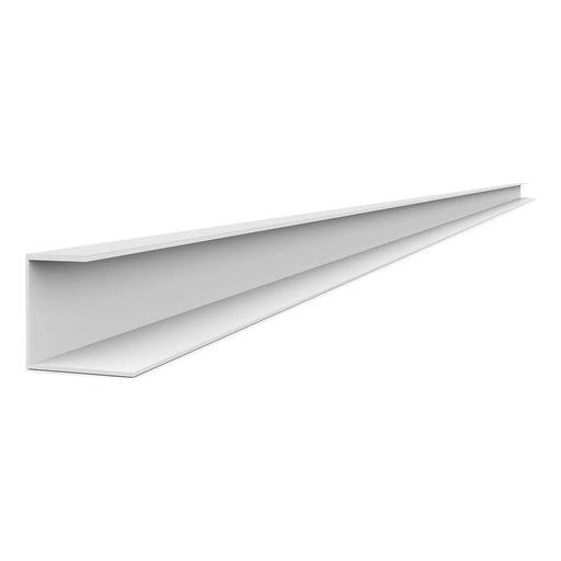 Proslat 96" PVC Slatwall J Trim - White (5-Pack) | 23125K | Garage Giant