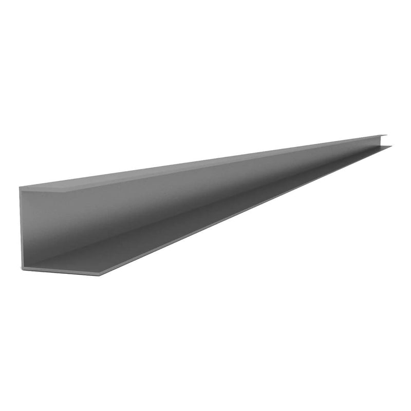 Proslat 96" PVC Slatwall J Trim - Light Gray (3-Pack) | 23173K | Garage Giant