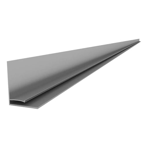 Proslat 96" PVC Slatwall L Trim - Light Gray (5-Pack) | 23275K | Garage Giant