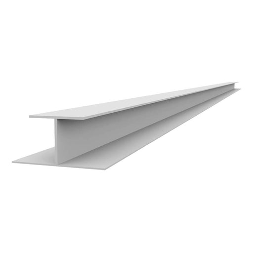 Proslat 96" PVC Slatwall H Trim - White (4-Pack) | 23324K | Garage Giant