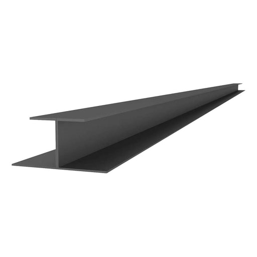 Proslat 96" PVC Slatwall H Trim - Charcoal (5-Pack) | 23355K | Garage Giant