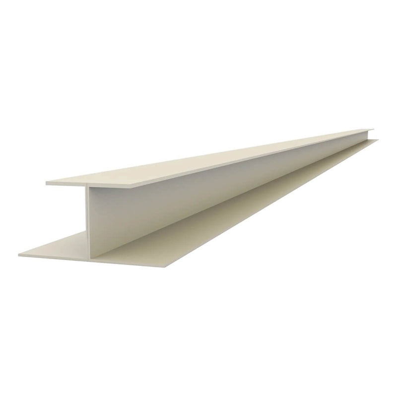Proslat 96" PVC Slatwall H Trim - Sandstone (2-Pack) | 23392K | Garage Giant