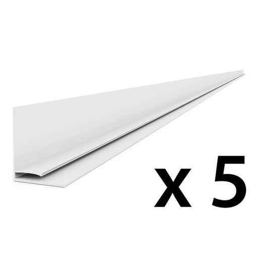 Proslat PROCORE+ PVC 8 ft. Slatwall Top Trim - Carbon Fiber (5-Pack) | 27225K | Garage Giant