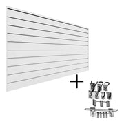 Proslat Slatwall Sports Bundle (White) | 33004K | Garage Giant